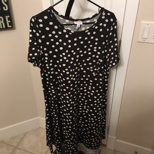 Polka Dot Lularoe Carly (L)